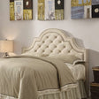 Ojai Eastern King And California King Tufted Upholstered Headboard Beige - 300442K A-Z Store Nadia