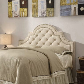 Ojai Eastern King And California King Tufted Upholstered Headboard Beige - 300442K A-Z Store Nadia
