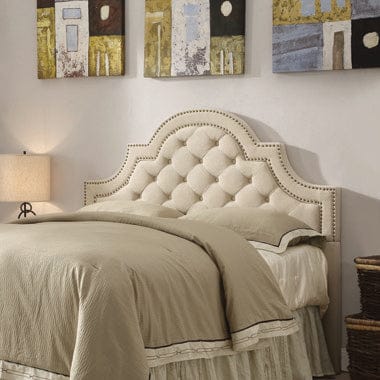 Ojai Eastern King And California King Tufted Upholstered Headboard Beige - 300442K A-Z Store Nadia