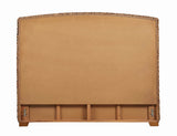 Laughton Eastern King Hand-Woven Banana Leaf Bed Amber - 300501KE A-Z Store Nadia