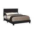 Muave Bed Upholstered Queen Black - 300558Q A-Z Store Nadia