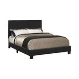 Muave Bed Upholstered Queen Black - 300558Q A-Z Store Nadia