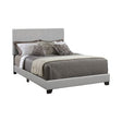 Dorian Upholstered Full Bed Grey - 300763F A-Z Store Nadia