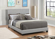 Dorian Upholstered Queen Bed Grey - 300763Q A-Z Store Nadia