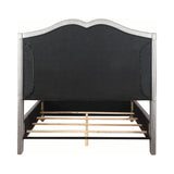 Belmont Tufted Upholstered Queen Bed Metallic - 300824Q A-Z Store Nadia