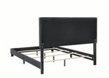 Mapes Tufted Upholstered Eastern King Bed Charcoal - 305746KE A-Z Store Nadia
