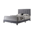 Mapes Tufted Upholstered Full Bed Grey - 305747F A-Z Store Nadia