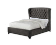 Graydon Queen Platform Bed With Demi Wing Chocolate - 306007Q A-Z Store Nadia