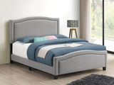 Hamden Full Upholstered Panel Bed Mineral - 306011F A-Z Store Nadia