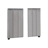 Arles Vertical Channeled Tufted Wall Panel Grey - 306071P A-Z Store Nadia
