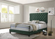 Warner Queen Upholstered Bed Green - 310043Q A-Z Store Nadia