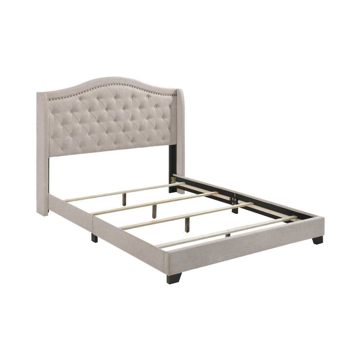 Sonoma Camel Back Full Bed Beige - 310073F A-Z Store Nadia
