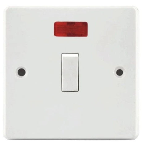 32A DOUBLE POLE 3 INCHES  X 3 INCHES SWITCH - CK32 MEGA