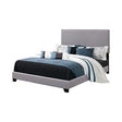 Boyd Full Upholstered Bed With Nailhead Trim Grey - 350071F A-Z Store Nadia