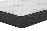 Aspen 12.25″ Full Mattress White And Black - 350381F A-Z Store Nadia