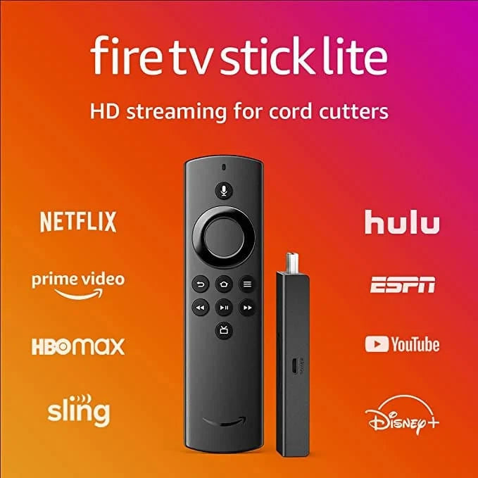 Fire TV Stick Lite with Alexa Voice Remote Lite