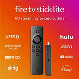 Fire TV Stick Lite with Alexa Voice Remote Lite