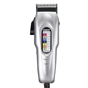 Conair Number Cut 20-Piece Haircut Kit with Number-Coded Clipper and Easy-to-Read Chart helps you remember everyone's favorite hair length using numbered combs that make it easy each time you cut hair - C-HC408R Elegant AccScents