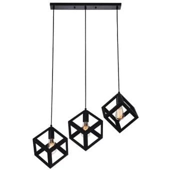 Westinghouse 3 Light Ceiling Fixtures Pendant Lamp Metal E27 -Black