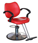 Salon Style Tattoo Spa Beauty Equipment Barber Chair Styling Chair Hydraulic Heavy Duty Leather Swivel Classic Hair Salon Chair for Hair Stylist Women Man
