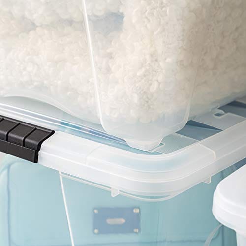 IRIS USA TB Clear Stack & Pull Storage Box