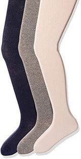 Essentials   Girls' 3-Pack Cotton Tights