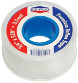EZ-Flo Premium Teflon Thread Seal 1/2" & 3/4" x 260" - 3.5mil - EZF072 Mega