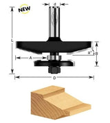 TIMBERLINE ROUTER BIT # 420-54 MEGA