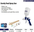 Tool Craft Gravity Spray Paint Gun - TC4839 MEGA
