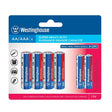 WESTINGHOUSE SUPER HEAVY DUTY AA 4PK W/BONUS 2XAAA FREE - 4R6P2R03PBP EBUYSTT