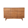 Rectangular 3-Door Accent Cabinet Natural - 953435 Pie's Variety Store