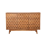 Rectangular 3-Door Accent Cabinet Natural - 953435 Pie's Variety Store
