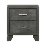 Noma 2-Drawer Nightstand Caviar - 215902 Pie's Variety Store