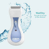 Conair Satiny Smooth All-in-One Ladies' Personal Groomer shaves legs and underarms
