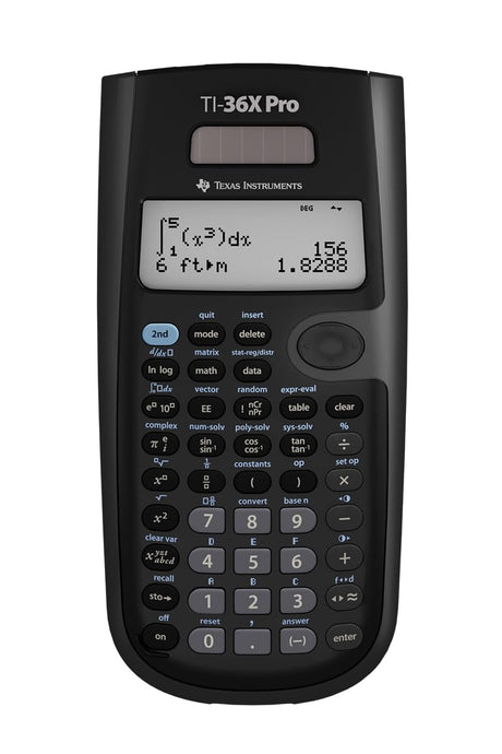 Texas Instruments TI-36X Pro Engineering/Scientific Calculator | 9.7 Inch | Black. Texas Instruments