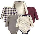  Girl Baby Bear Long-Sleeve 5-Pack
