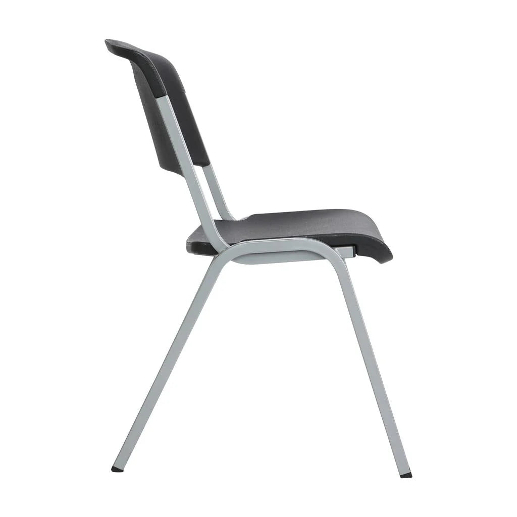 Lifetime Stack Chair Black Commercial Grade-28333 ebuystt