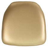 Hard Black/ Gold / Ivory / Silver Vinyl Chiavari Chair Cushion - BH-BK-HARD-VYL-GG / BH-GOLD-HARD-VYL-GG / BH-IVORY-HARD-VYL-GG / BH-SIL-HARD-VYL-GG ADRIAN'S ELECTRONICS