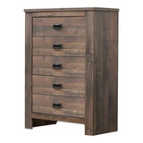 Frederick 4-Piece Queen Panel Bedroom Set Weathered Oak - SET4PC222961Q Pie's Variety Store