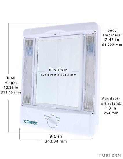 Conair Makeup Mirror - TM8LX Pie's Variety Store