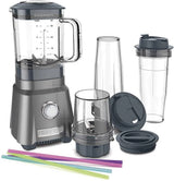 Hurricane Compact Juicing Blender (Gunmetal) Cuisinart - CU-CPB-380 Pie's Variety Store