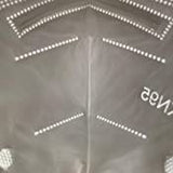 KN95 Respirator (5-Ply) KN95 Mask  Face Mask Particulate Filtering Respirator  Disposable Dust half Mask folding - PXKN-010 MEGA