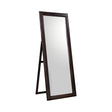 Phoenix Collection - Rectangular Standing Floor Mirror Black - 200417 Pie's Variety Store