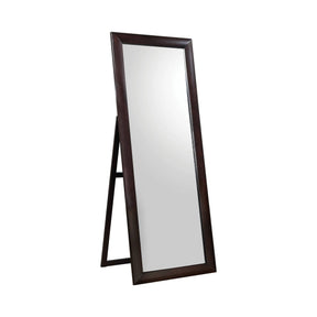 Phoenix Collection - Rectangular Standing Floor Mirror Black - 200417 Pie's Variety Store