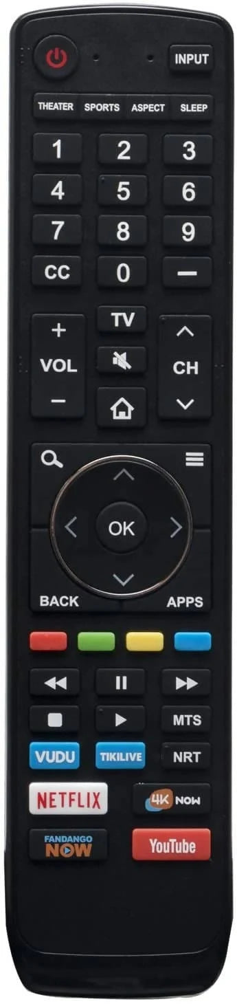 New EN3R39H Remote Control for Hisense Sharp TV LC-43Q7000U 60H6080E 55R6E 49H6E 43H6080E 43H6C 43H6D 43H6E - EN3R39H Pie's Variety Store