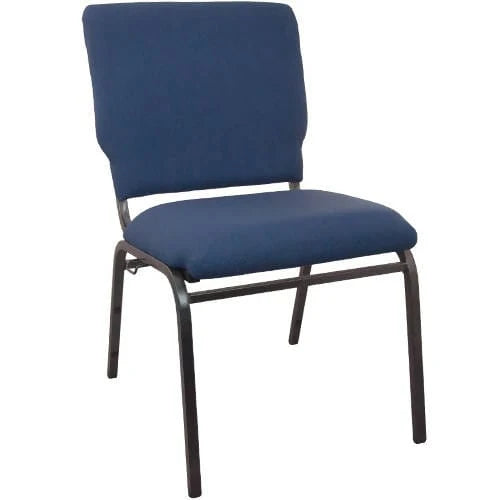 Advantage Navy Multipurpose Church Chairs - 18.5 in. Wide [SEPCHT185-101] Pie's Variety Store