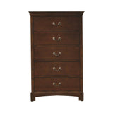 Tatiana 5-Drawer Chest Warm Brown - 202395 Pie's Variety Store