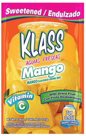 KLASS: Beverage 1 Quart Mix Sweetened Mango