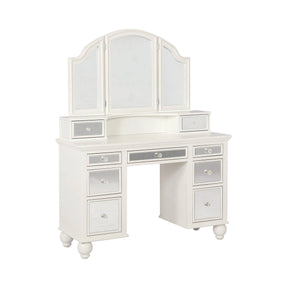 2-Piece Vanity Set White And Beige - 930133 coastmega