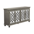 4-Door Accent Cabinet Antique White - 952845 Pie's Variety Store